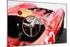 Ferrari Cockpit Monterey Watercolor-NaxArt-Mounted Art Print