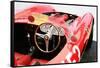 Ferrari Cockpit Monterey Watercolor-NaxArt-Framed Stretched Canvas