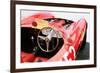 Ferrari Cockpit Monterey Watercolor-NaxArt-Framed Premium Giclee Print