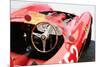Ferrari Cockpit Monterey Watercolor-NaxArt-Mounted Premium Giclee Print