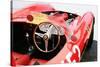 Ferrari Cockpit Monterey Watercolor-NaxArt-Stretched Canvas