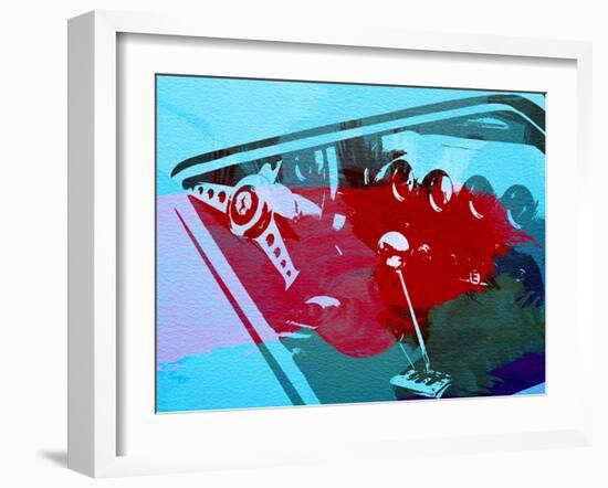 Ferrari Cockpit-NaxArt-Framed Art Print