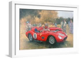 Ferrari, Day Out at Meadow Brook-Peter Miller-Framed Giclee Print