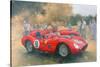 Ferrari, Day Out at Meadow Brook-Peter Miller-Stretched Canvas