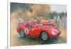 Ferrari, Day Out at Meadow Brook-Peter Miller-Framed Giclee Print