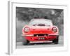 Ferrari Dino 246 GT Front Watercolor-NaxArt-Framed Art Print