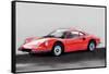 Ferrari Dino 246 GT Watercolor-NaxArt-Framed Stretched Canvas