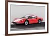 Ferrari Dino 246 GT Watercolor-NaxArt-Framed Premium Giclee Print