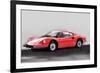 Ferrari Dino 246 GT Watercolor-NaxArt-Framed Premium Giclee Print