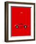 Ferrari Dino 246GT 69 Red-Mark Rogan-Framed Art Print