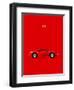 Ferrari Dino 246GT 69 Red-Mark Rogan-Framed Art Print