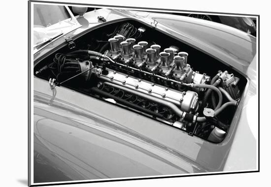 Ferrari Engine-NaxArt-Mounted Poster