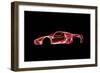 Ferrari Enzo-Octavian Mielu-Framed Art Print