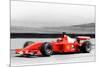 Ferrari F1 Laguna Seca Watercolor-NaxArt-Mounted Premium Giclee Print