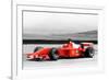 Ferrari F1 Laguna Seca Watercolor-NaxArt-Framed Art Print