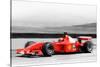 Ferrari F1 Laguna Seca Watercolor-NaxArt-Stretched Canvas