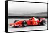 Ferrari F1 Laguna Seca Watercolor-NaxArt-Framed Stretched Canvas