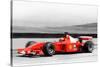 Ferrari F1 Laguna Seca Watercolor-NaxArt-Stretched Canvas