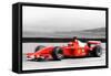 Ferrari F1 Laguna Seca Watercolor-NaxArt-Framed Stretched Canvas