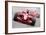 Ferrari F1 Race Watercolor-NaxArt-Framed Art Print