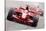 Ferrari F1 Race Watercolor-NaxArt-Stretched Canvas