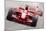 Ferrari F1 Race Watercolor-NaxArt-Mounted Art Print
