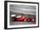 Ferrari F1 Racing Watercolor-NaxArt-Framed Art Print