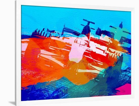 Ferrari F1 Racing-NaxArt-Framed Art Print