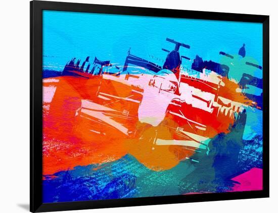 Ferrari F1 Racing-NaxArt-Framed Art Print