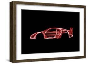 Ferrari F40-O.M.-Framed Giclee Print