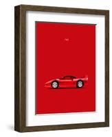 Ferrari F40-Mark Rogan-Framed Art Print