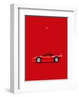 Ferrari F40-Mark Rogan-Framed Art Print