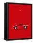 Ferrari F40-Mark Rogan-Framed Stretched Canvas