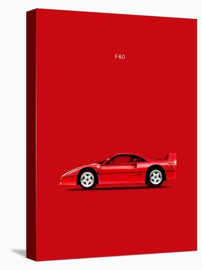 Ferrari F40-Mark Rogan-Stretched Canvas