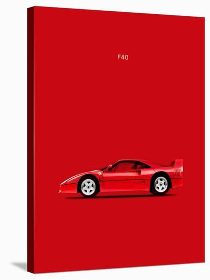 Ferrari F40-Mark Rogan-Stretched Canvas