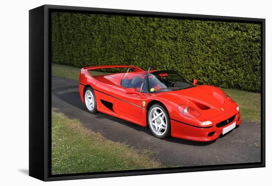 Ferrari F50 1996-Simon Clay-Framed Stretched Canvas