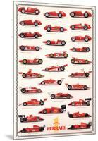 Ferrari Formula I - International Edition-null-Mounted Art Print