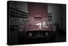 Ferrari Front Open Hood-NaxArt-Stretched Canvas