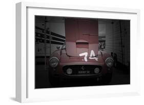 Ferrari Front Open Hood-NaxArt-Framed Photo