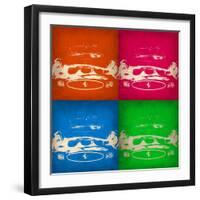 Ferrari Front Pop Art 1-NaxArt-Framed Art Print