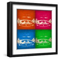 Ferrari Front Pop Art 1-NaxArt-Framed Art Print