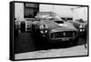 Ferrari in the Pit-NaxArt-Framed Stretched Canvas