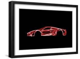 Ferrari La Ferrari-Octavian Mielu-Framed Art Print