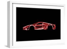 Ferrari La Ferrari-Octavian Mielu-Framed Art Print