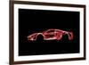 Ferrari La Ferrari-Octavian Mielu-Framed Art Print