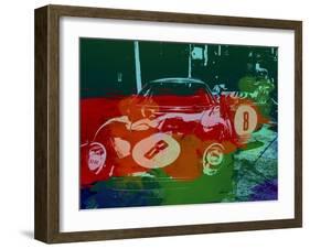 Ferrari Laguna Seca Racing-NaxArt-Framed Art Print