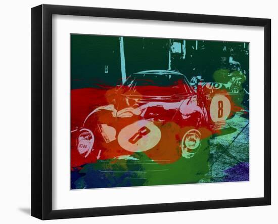 Ferrari Laguna Seca Racing-NaxArt-Framed Art Print