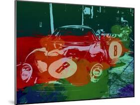 Ferrari Laguna Seca Racing-NaxArt-Mounted Art Print