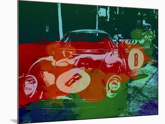 Ferrari Laguna Seca Racing-NaxArt-Mounted Art Print