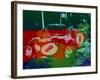 Ferrari Laguna Seca Racing-NaxArt-Framed Art Print